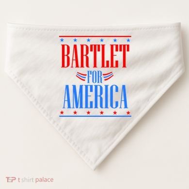 Bartlet for America USA-Made Doggie Bandana