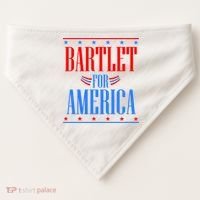 Bartlet for America USA-Made Doggie Bandana thumb 0