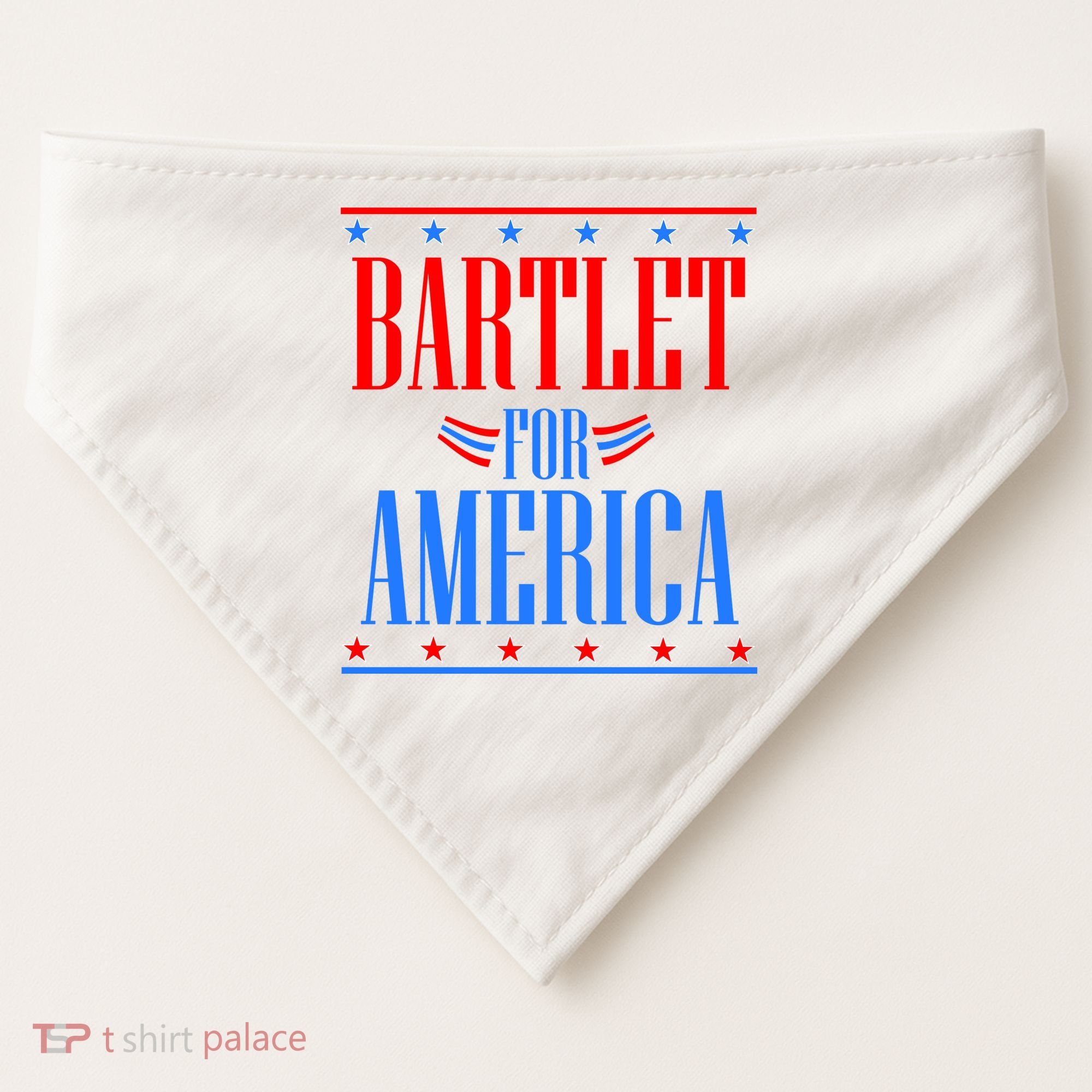 Bartlet for America USA-Made Doggie Bandana