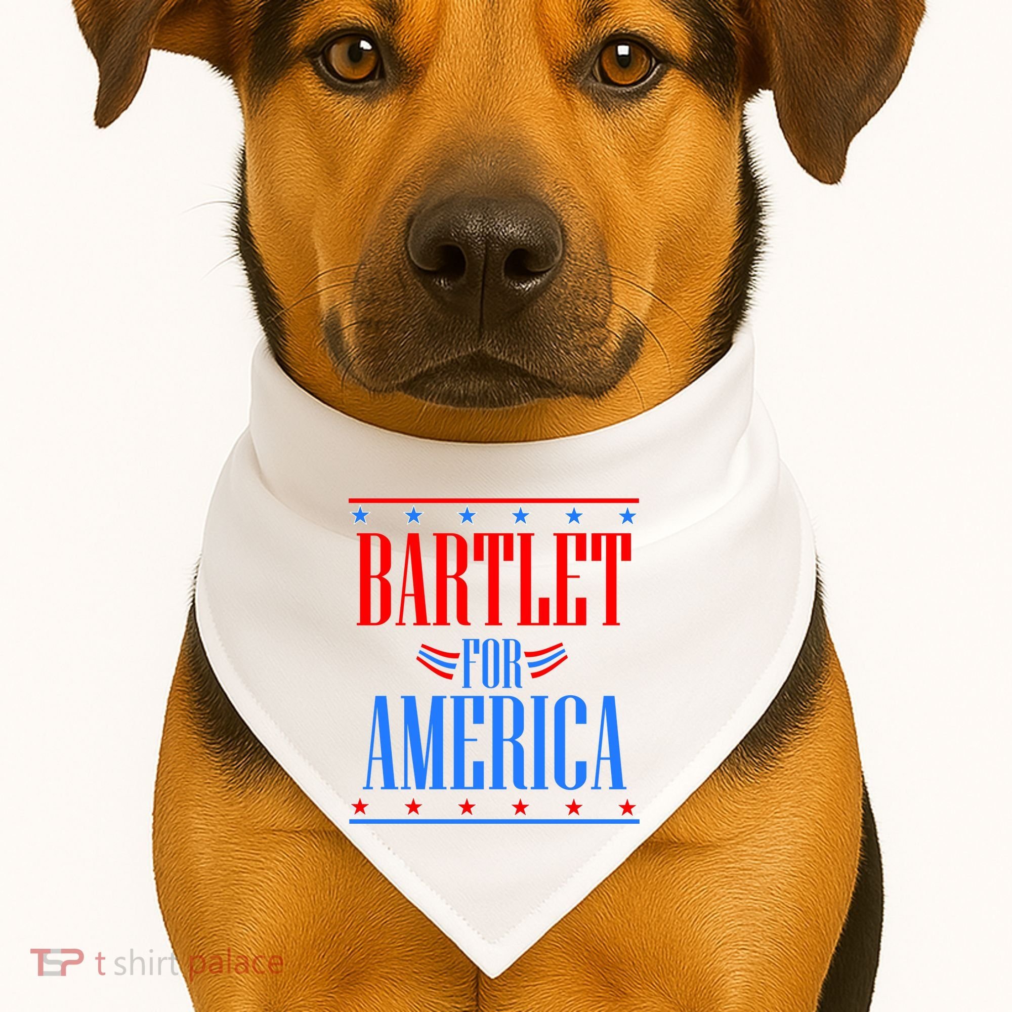 Bartlet for America USA-Made Doggie Bandana
