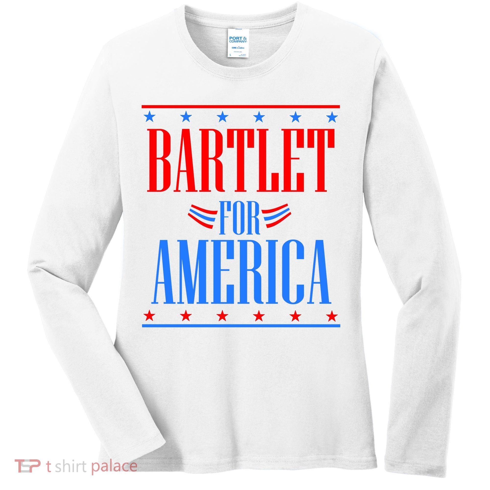 Bartlet for America Women's Long Sleeve Shirt