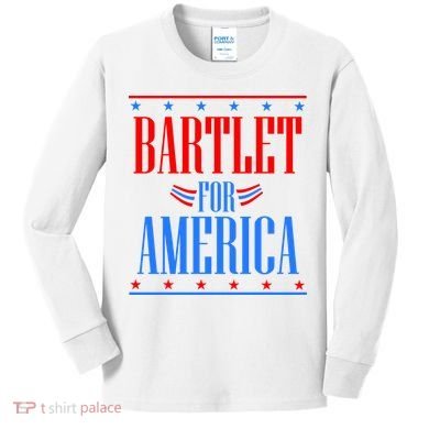 Bartlet for America Kids Long Sleeve Shirt