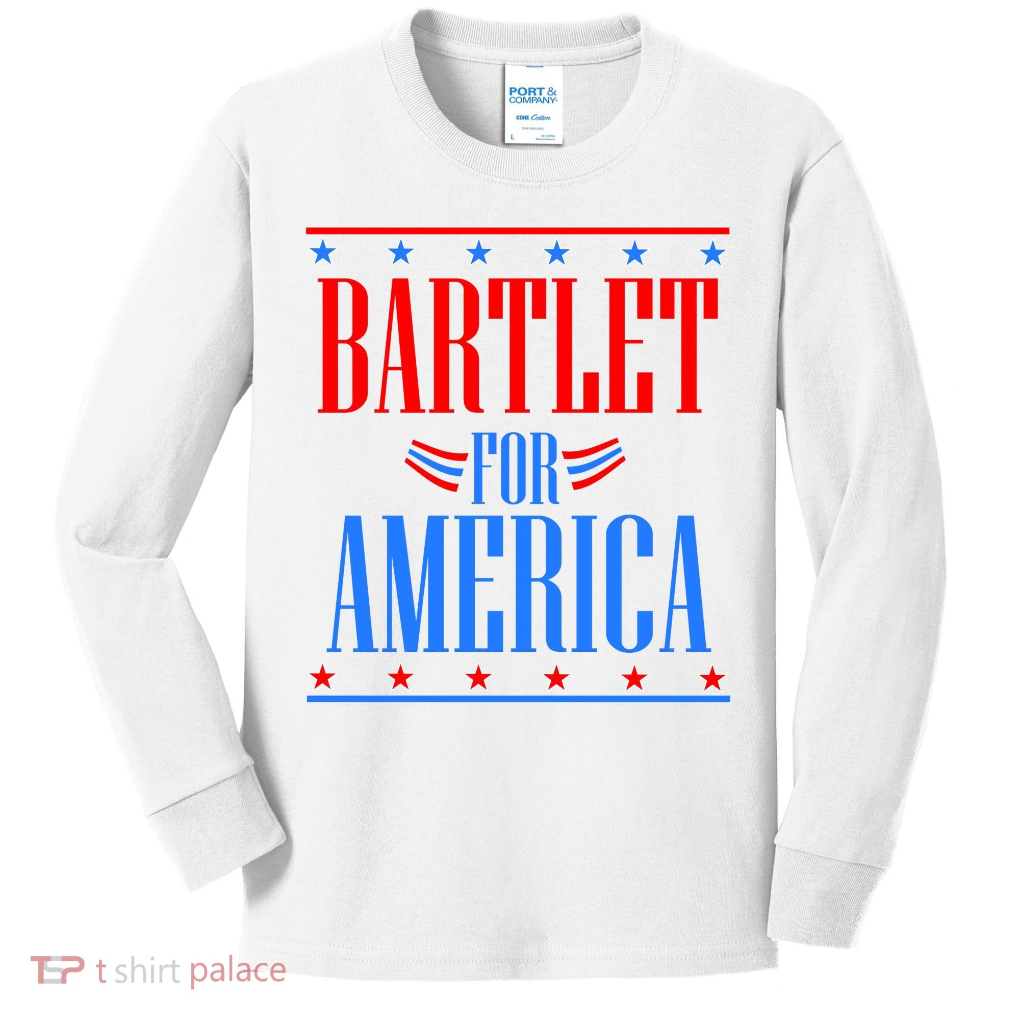 Bartlet for America Kids Long Sleeve Shirt