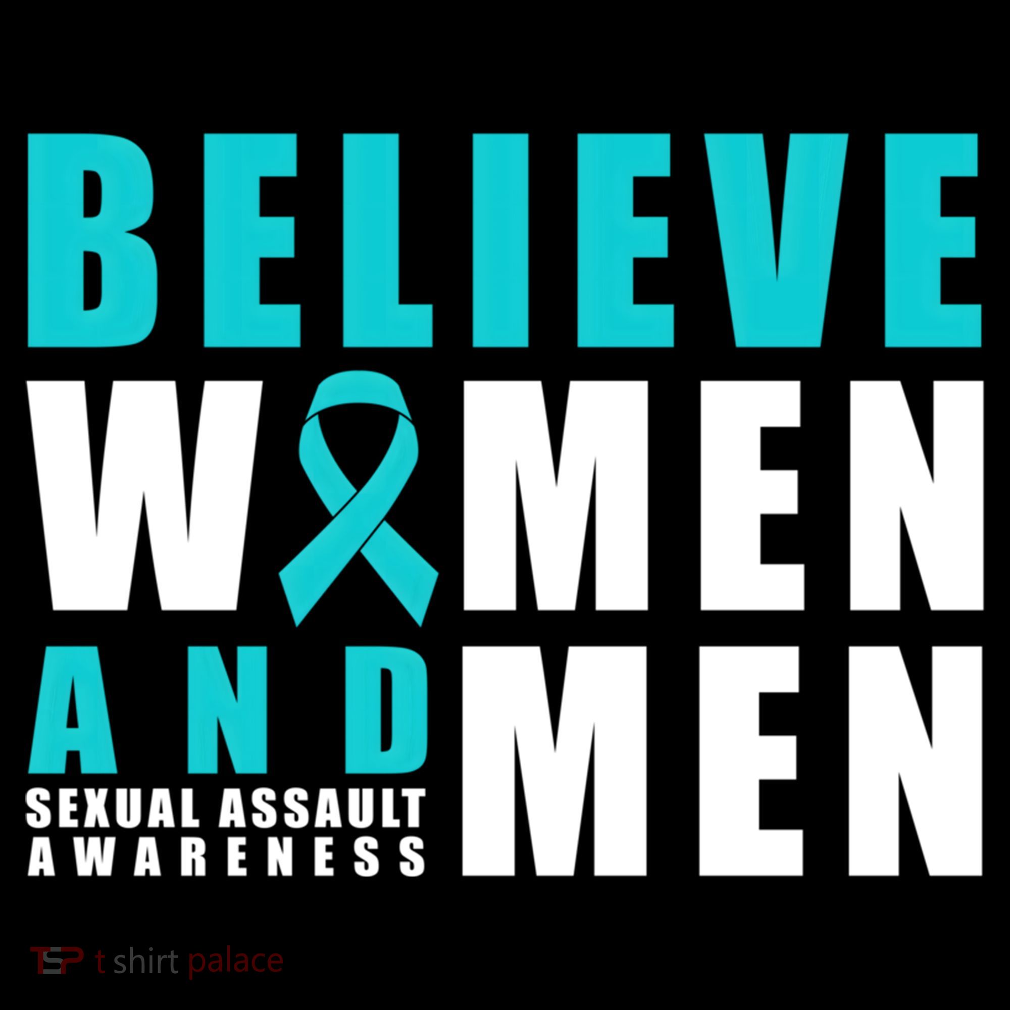 Belive And Sexual Assault Awareness Ribbon Gift Bucket Hat