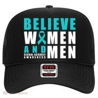 Belive And Sexual Assault Awareness Ribbon Gift Hat thumb 0
