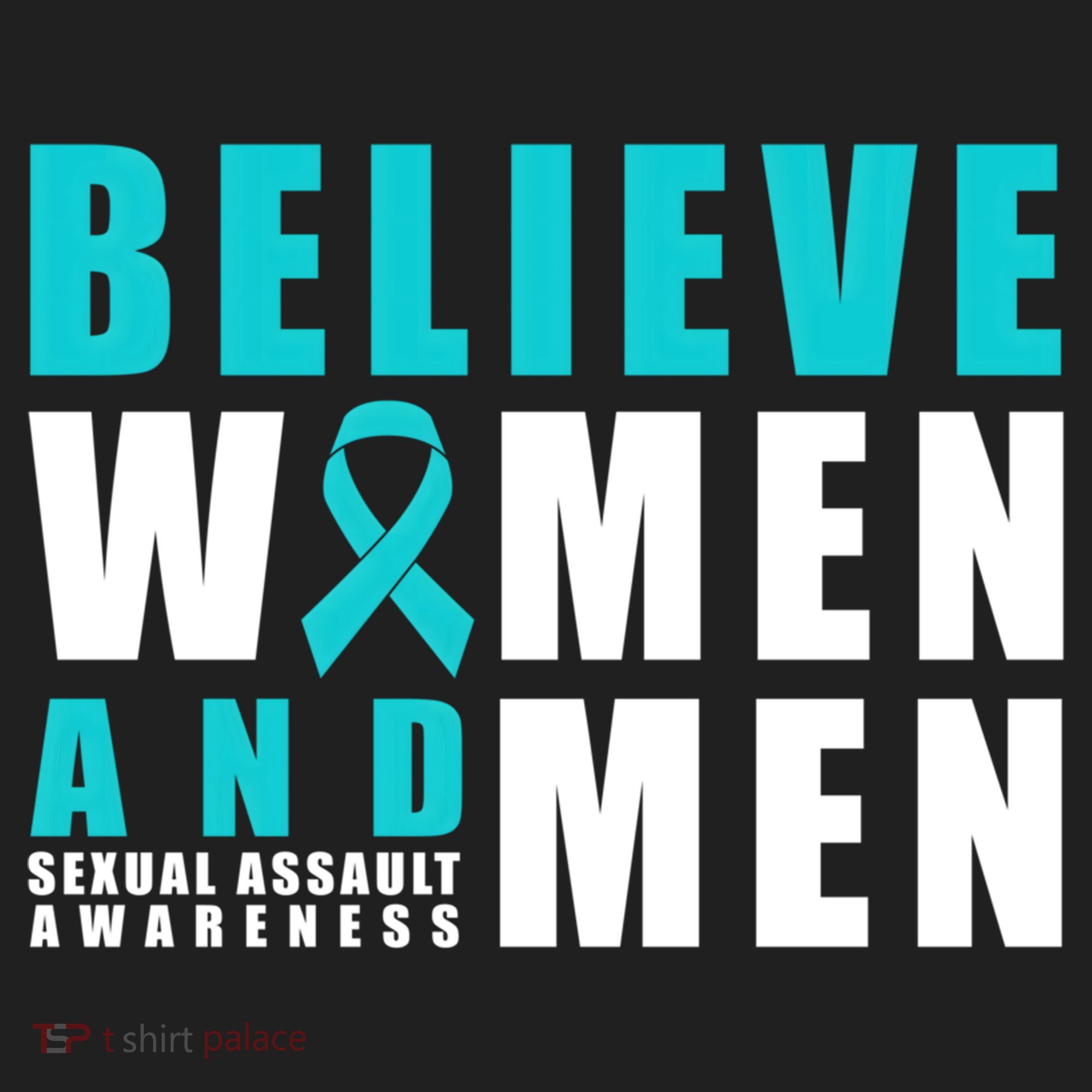 Belive And Sexual Assault Awareness Ribbon Gift Hat
