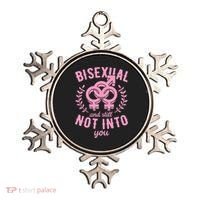 Bisexual And Still Not Into You Cute Bi Pride Flag Quotes Funny Gift Ornament thumb 0
