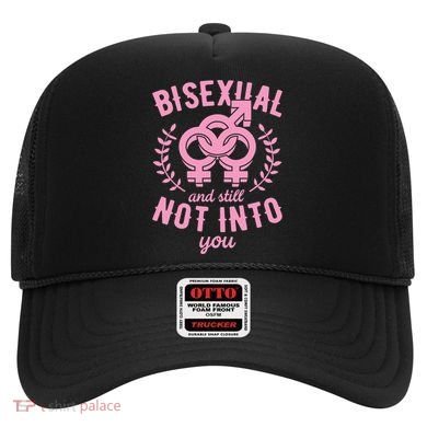 Bisexual And Still Not Into You Cute Bi Pride Flag Quotes Funny Gift Hat