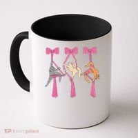 Bow Aerial Silks Cat Aerial Aerialist Yoga Hammock Cat Mom Coffee Mug thumb 0
