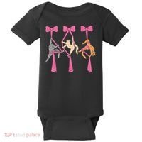 Bow Aerial Silks Cat Aerial Aerialist Yoga Hammock Cat Mom Baby Bodysuit thumb 0