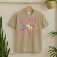 Bow Aerial Silks Cat Aerial Aerialist Yoga Hammock Cat Mom T-Shirt thumb 2