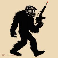 Bigfoot Airsoft Sasquatch Airsofting Apparel Tote Bag thumb 4