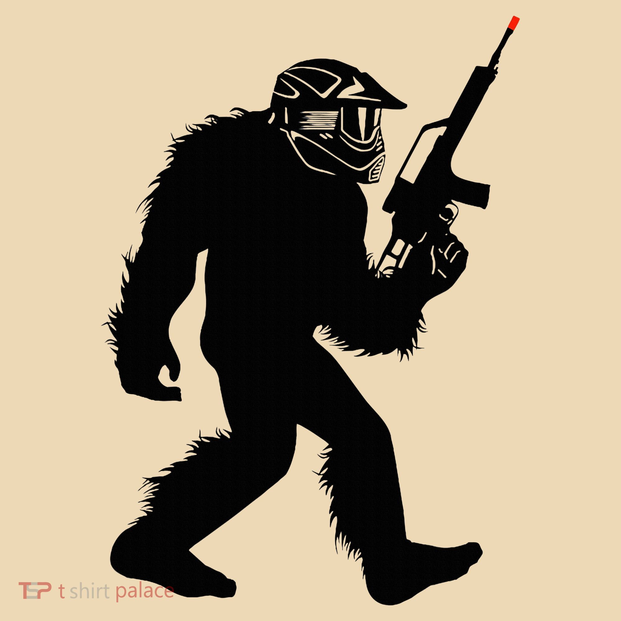 Bigfoot Airsoft Sasquatch Airsofting Apparel Tote Bag
