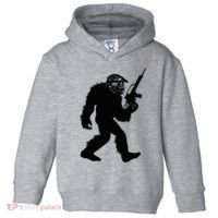 Bigfoot Airsoft Sasquatch Airsofting Apparel Toddler Hoodie thumb 0