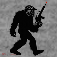 Bigfoot Airsoft Sasquatch Airsofting Apparel Toddler Hoodie thumb 2