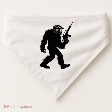 Bigfoot Airsoft Sasquatch Airsofting Apparel USA-Made Doggie Bandana