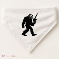 Bigfoot Airsoft Sasquatch Airsofting Apparel USA-Made Doggie Bandana thumb 0
