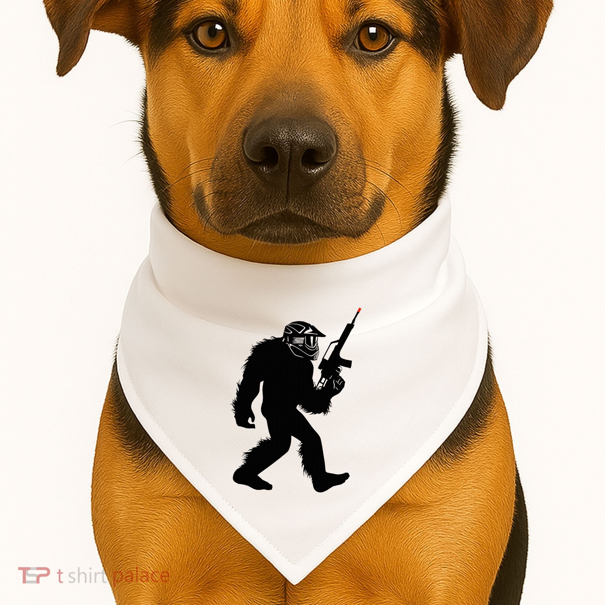 Bigfoot Airsoft Sasquatch Airsofting Apparel USA-Made Doggie Bandana