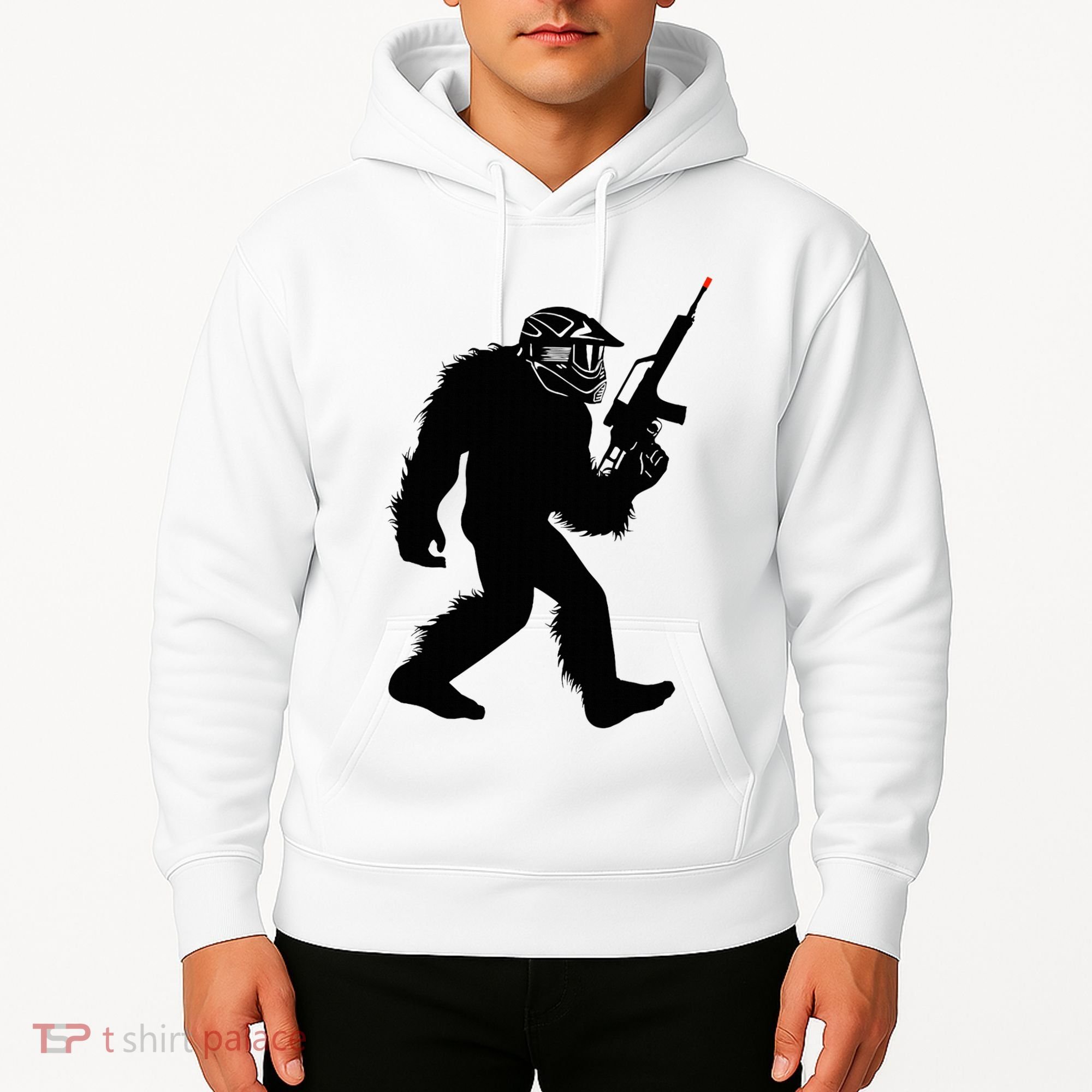Bigfoot Airsoft Sasquatch Airsofting Apparel Hoodie