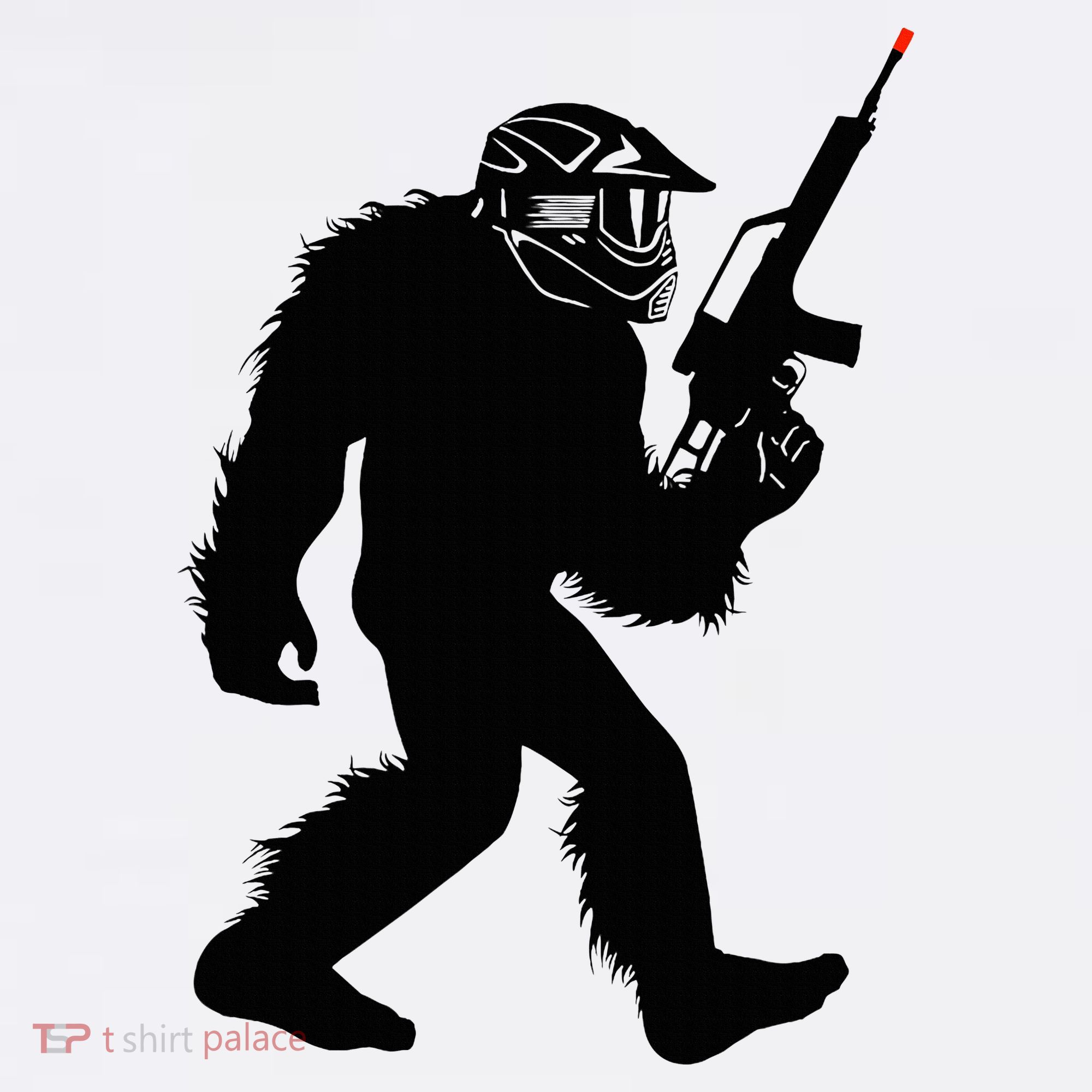 Bigfoot Airsoft Sasquatch Airsofting Apparel Long Sleeve Shirt