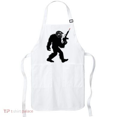 Bigfoot Airsoft Sasquatch Airsofting Apparel Apron
