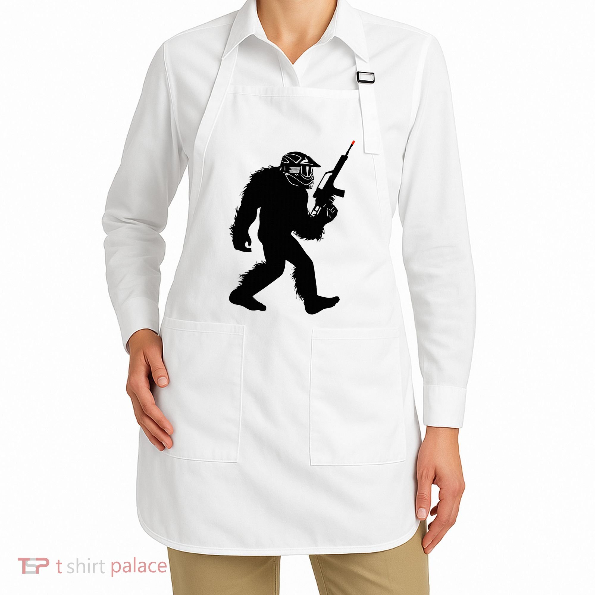 Bigfoot Airsoft Sasquatch Airsofting Apparel Apron