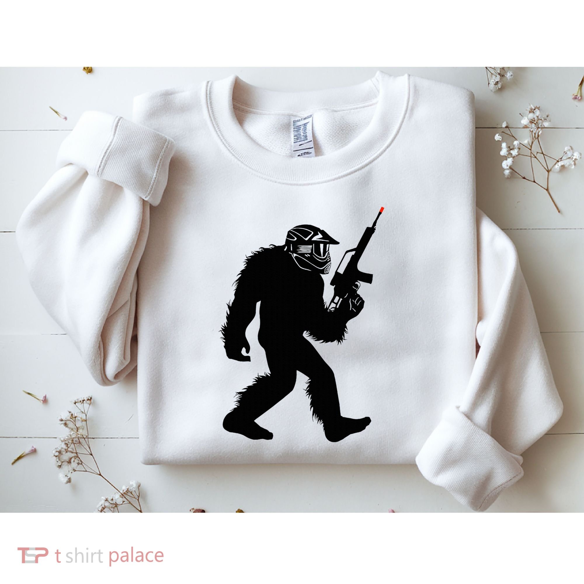Bigfoot Airsoft Sasquatch Airsofting Apparel Sweatshirt