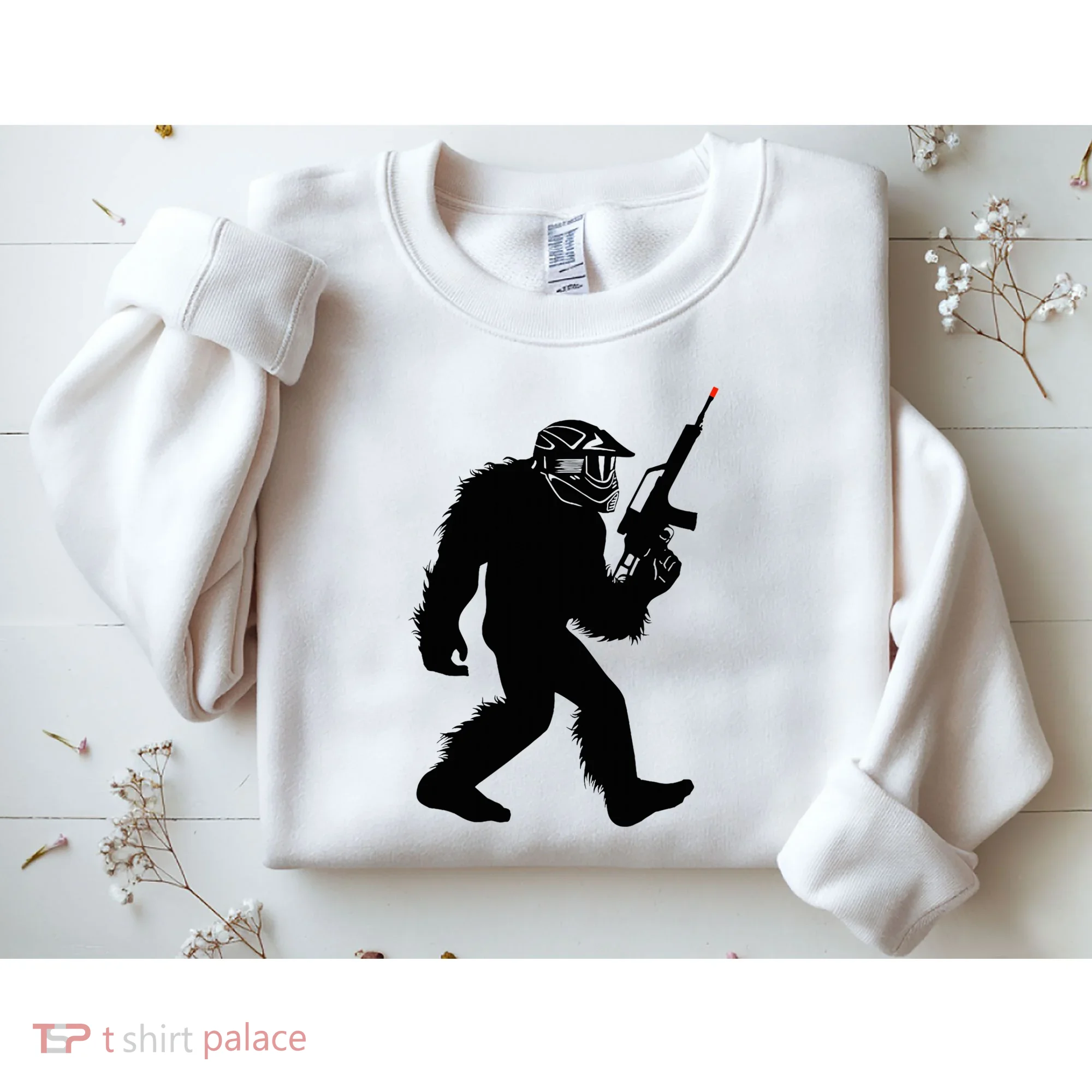 Bigfoot Airsoft Sasquatch Airsofting Apparel Sweatshirt