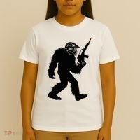 Bigfoot Airsoft Sasquatch Airsofting Apparel T-Shirt thumb 4