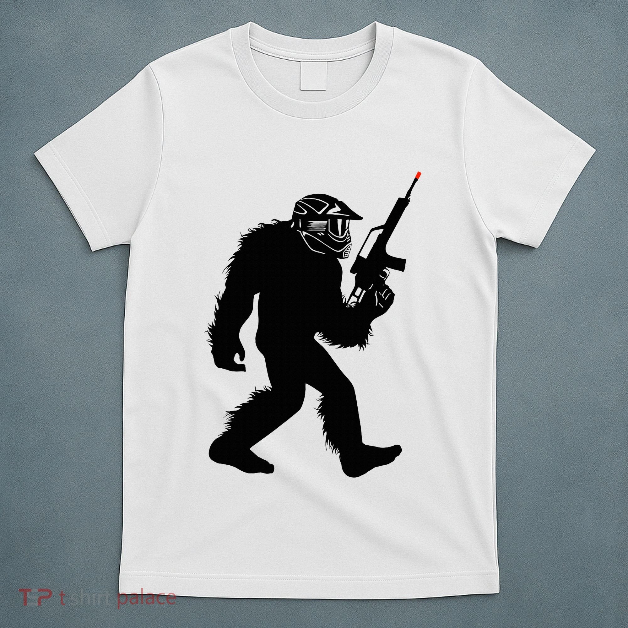 Bigfoot Airsoft Sasquatch Airsofting Apparel T-Shirt