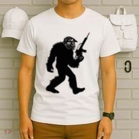 Bigfoot Airsoft Sasquatch Airsofting Apparel T-Shirt thumb 6