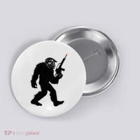 Bigfoot Airsoft Sasquatch Airsofting Apparel Button thumb 0