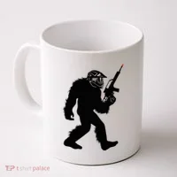 Bigfoot Airsoft Sasquatch Airsofting Apparel Coffee Mug thumb 0