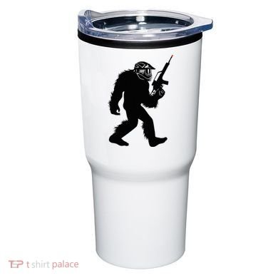 Bigfoot Airsoft Sasquatch Airsofting Apparel Tumbler