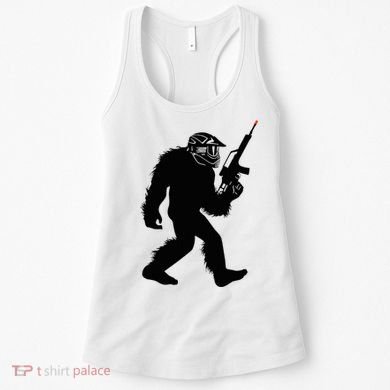 Bigfoot Airsoft Sasquatch Airsofting Apparel Women's Tank Top