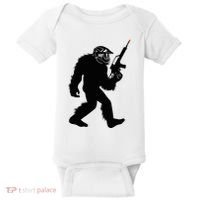 Bigfoot Airsoft Sasquatch Airsofting Apparel Baby Bodysuit thumb 0