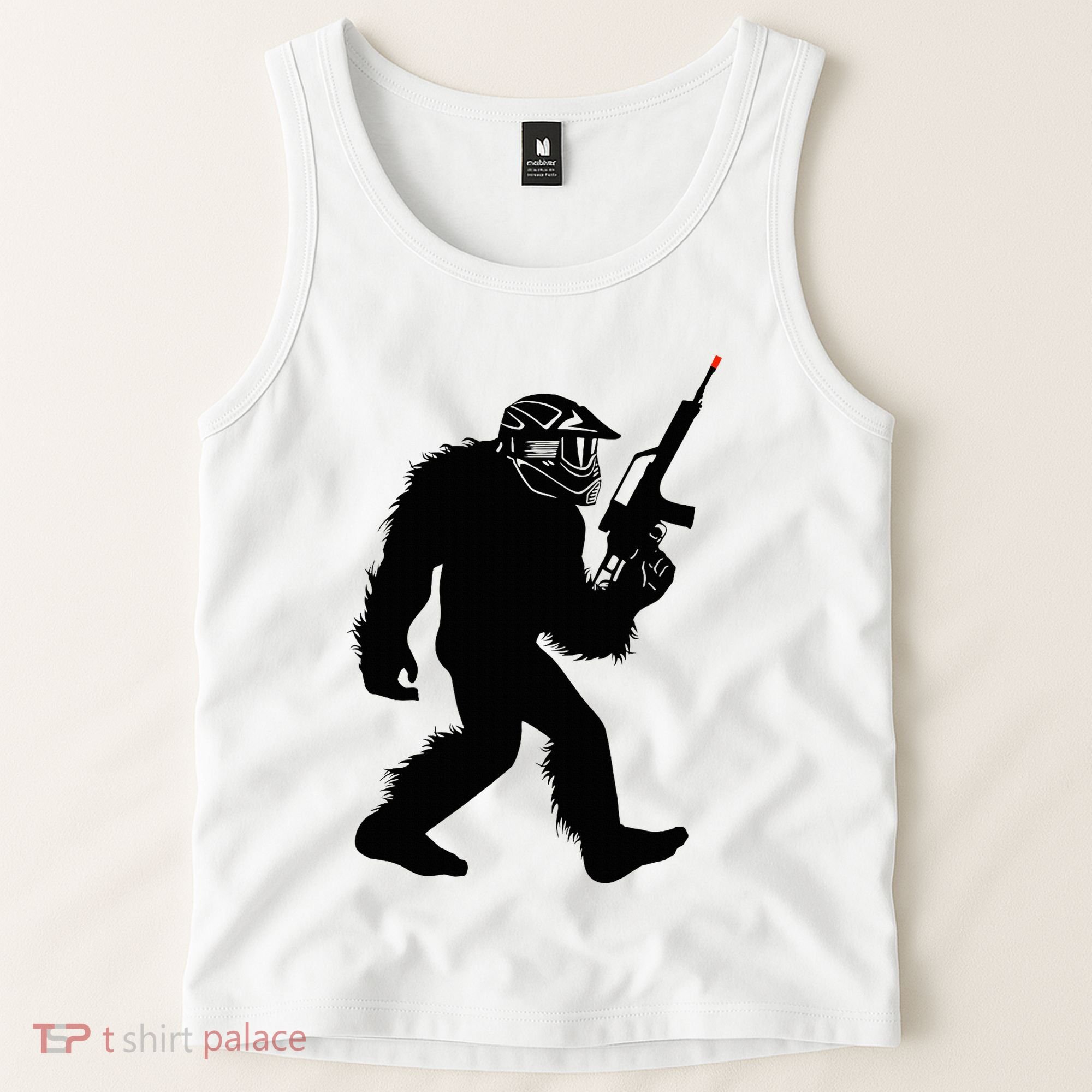 Bigfoot Airsoft Sasquatch Airsofting Apparel Tank Top