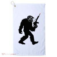 Bigfoot Airsoft Sasquatch Airsofting Apparel Golf Towel thumb 0