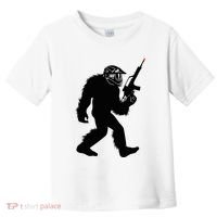 Bigfoot Airsoft Sasquatch Airsofting Apparel Toddler T-Shirt thumb 0