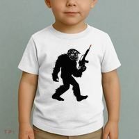 Bigfoot Airsoft Sasquatch Airsofting Apparel Toddler T-Shirt thumb 2