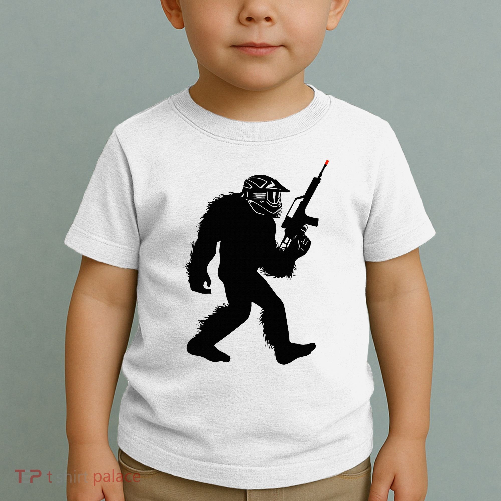 Bigfoot Airsoft Sasquatch Airsofting Apparel Toddler T-Shirt