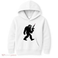 Bigfoot Airsoft Sasquatch Airsofting Apparel Kids Hoodie thumb 0