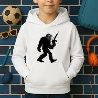 Bigfoot Airsoft Sasquatch Airsofting Apparel Kids Hoodie thumb 2