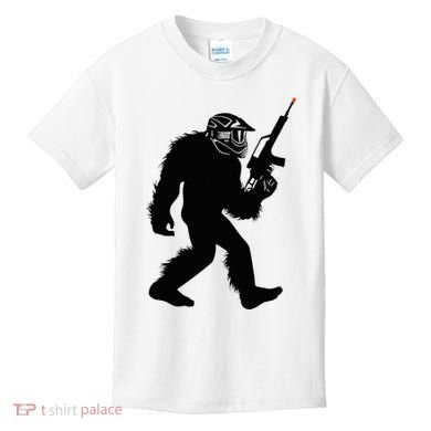 Bigfoot Airsoft Sasquatch Airsofting Apparel Kids T-Shirt