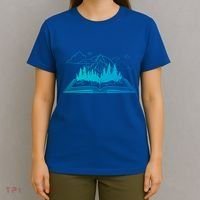 Bookish Adventure Storytelling Imagination Fiction Bookworm Gift T-Shirt thumb 4