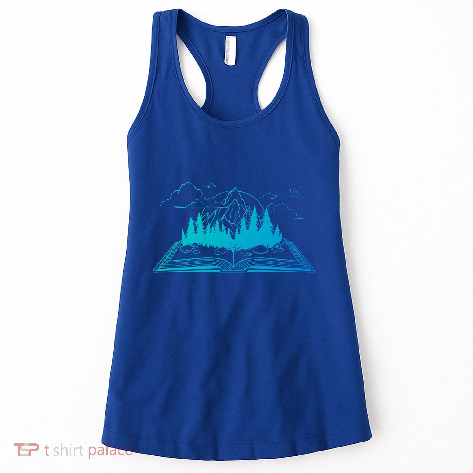 Bookish Adventure Storytelling Imagination Fiction Bookworm Gift Women's Tank Top