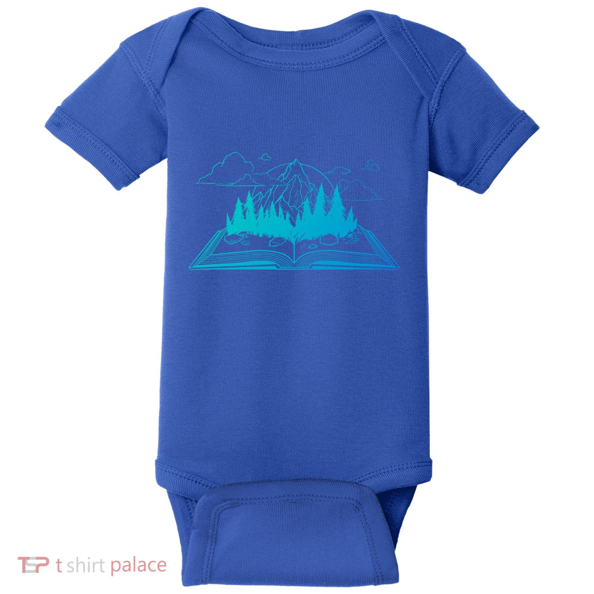 Bookish Adventure Storytelling Imagination Fiction Bookworm Gift Baby Bodysuit