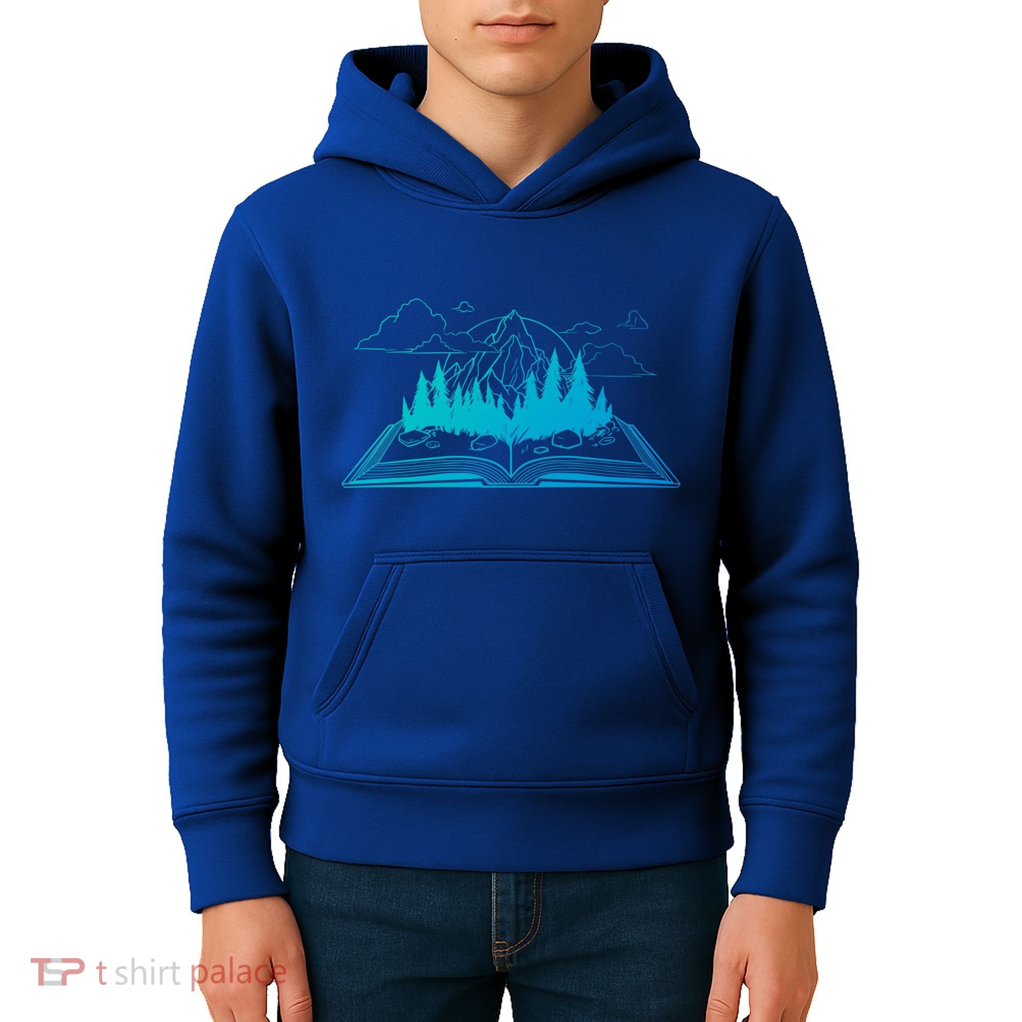 Bookish Adventure Storytelling Imagination Fiction Bookworm Gift Kids Hoodie