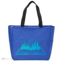 Bookish Adventure Storytelling Imagination Fiction Bookworm Gift Tote Bag thumb 0