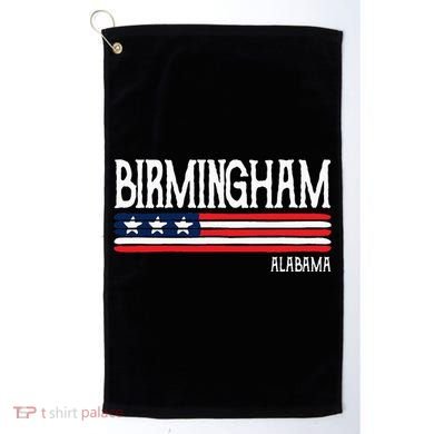 Birmingham Alabama Souvenir Gift Golf Towel